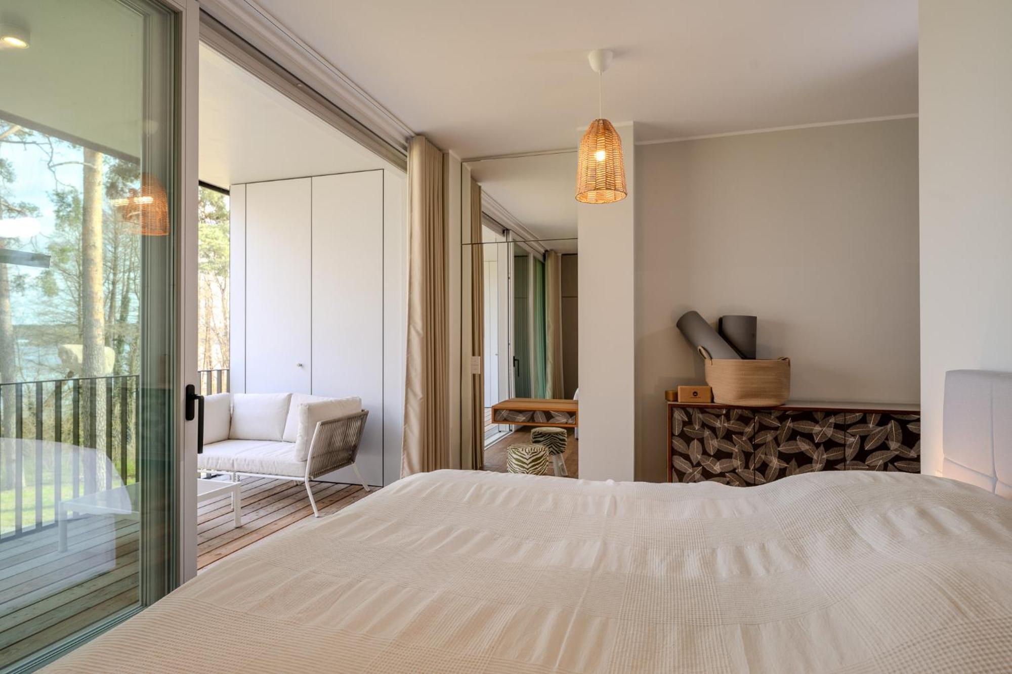 Marina Maisonette Seeblick Mit Pool Und Sauna Bad Saarow Exterior photo
